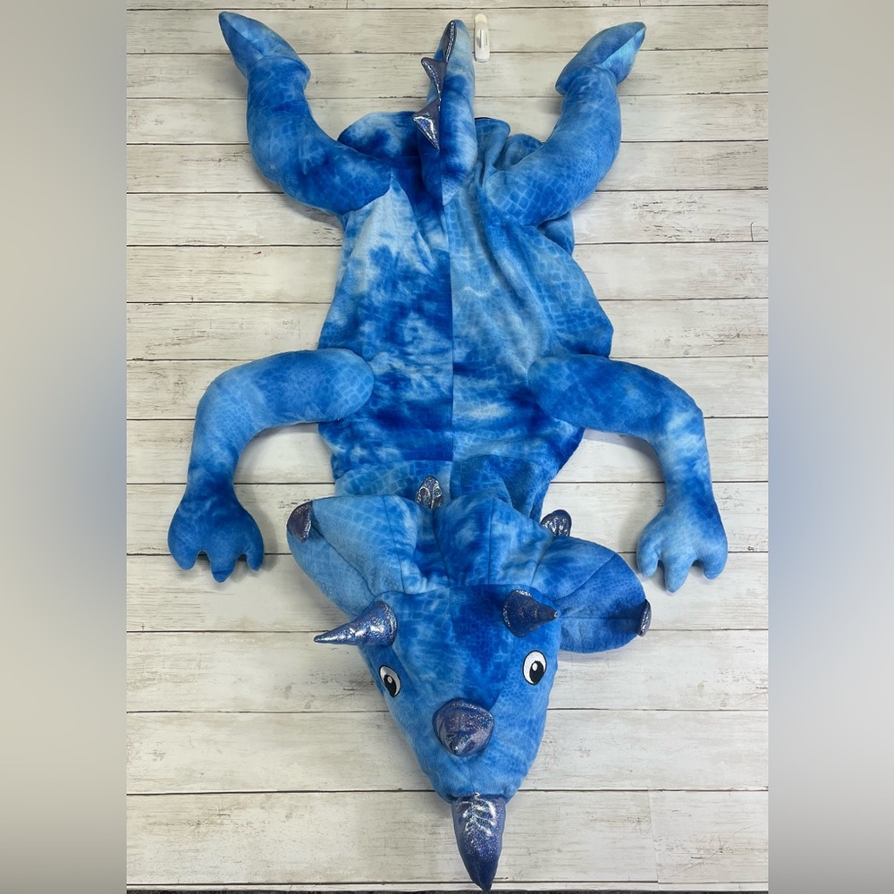 Triceratop dinosaur dog costume, XL - Picture 2 of 10